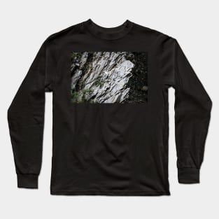 Lainbachtal - tilted rock strata (close-up) Long Sleeve T-Shirt